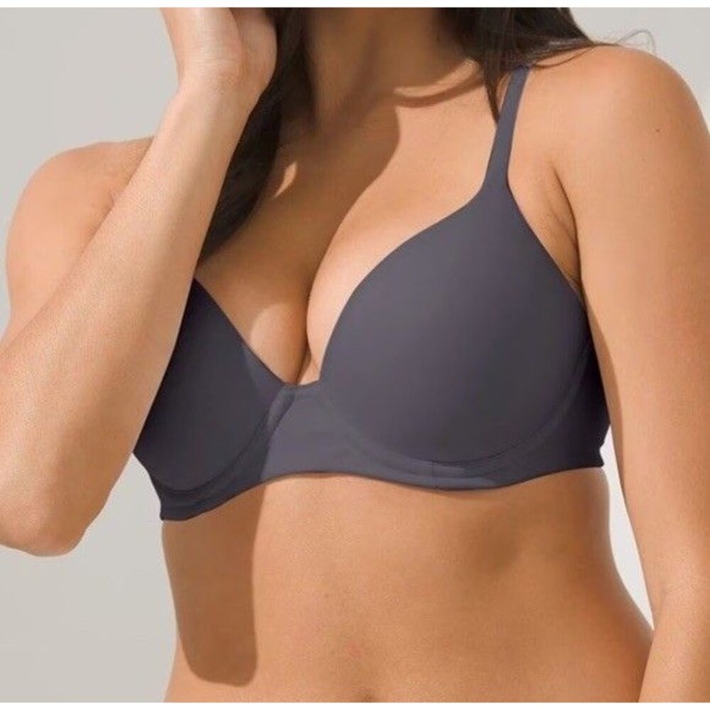 SOMA Embraceable Perfect Coverage Bra 34DD Gray